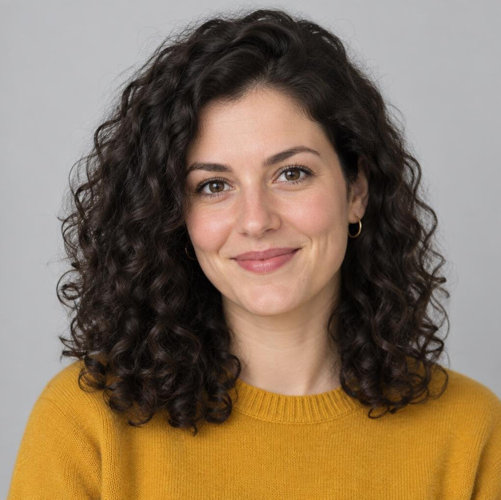 Portrait of a young Croatian woman article writer
