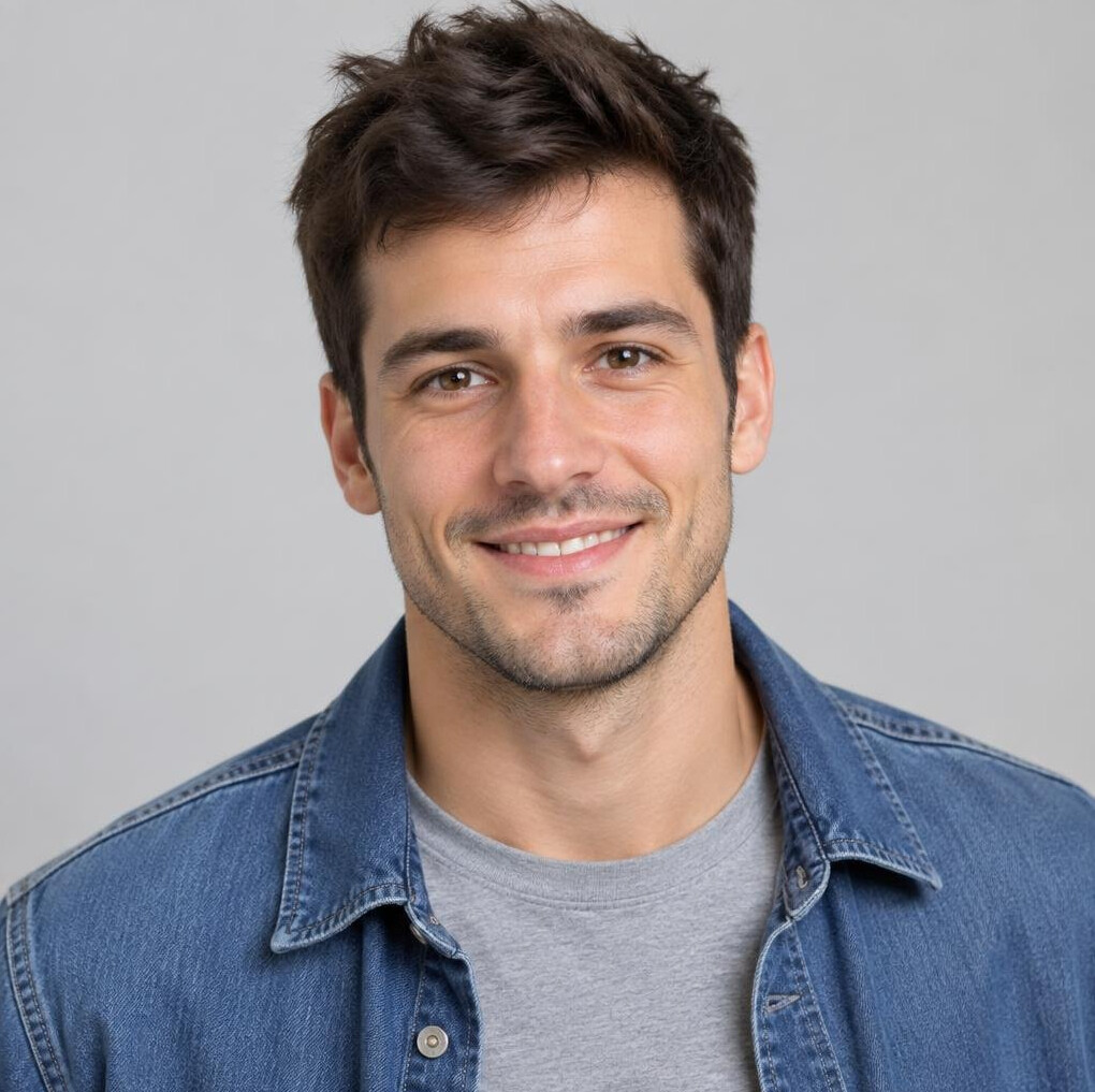 Portrait of a young Croatian male technical writer